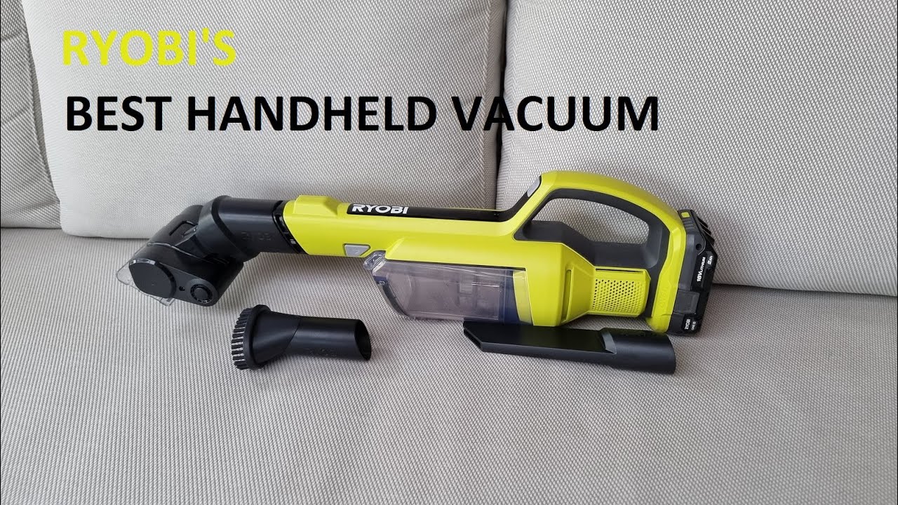RYOBI 18V ONE+ Hand Vacuum With Powered Brush Bar (review)