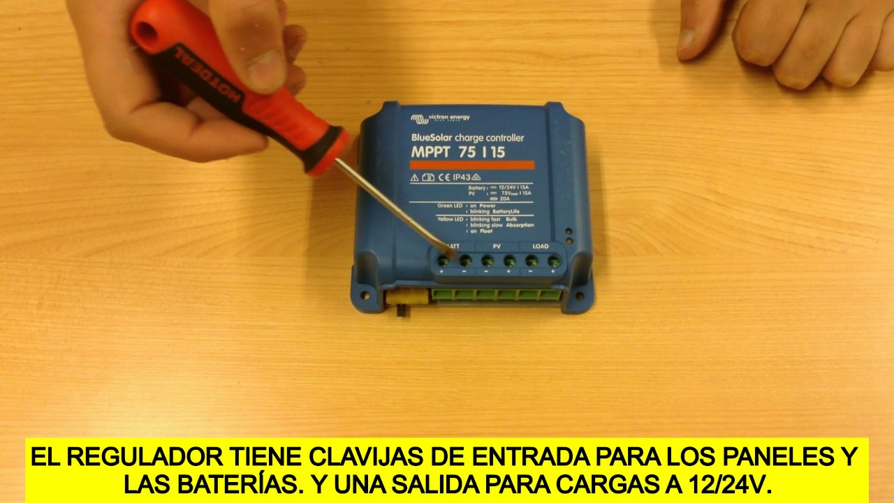 Regulador Solar MPPT Victron 75/15 12/24V 15A | Presentación y Tutorial