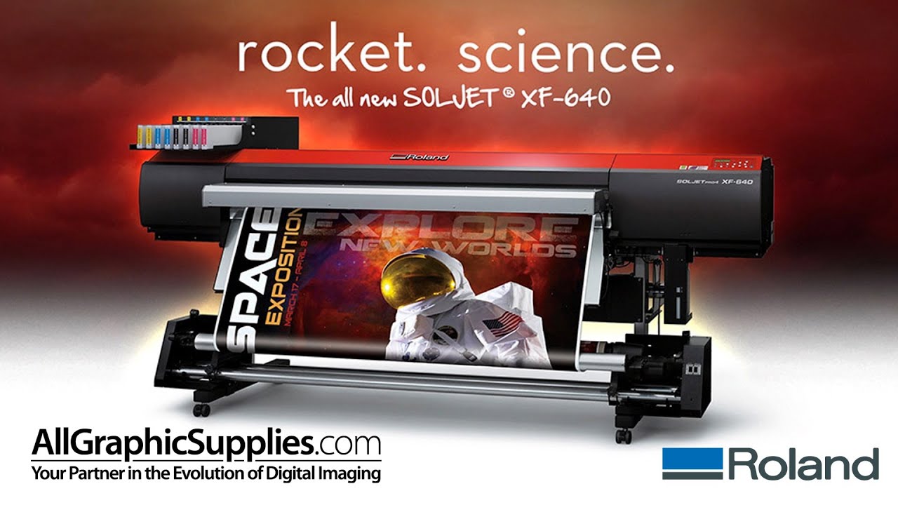 Roland XF640: High Quality, High Speed. - All Graphic Supplies