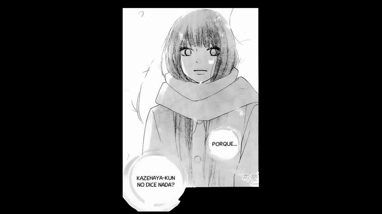 Sawako y Kazehaya Primer beso manga