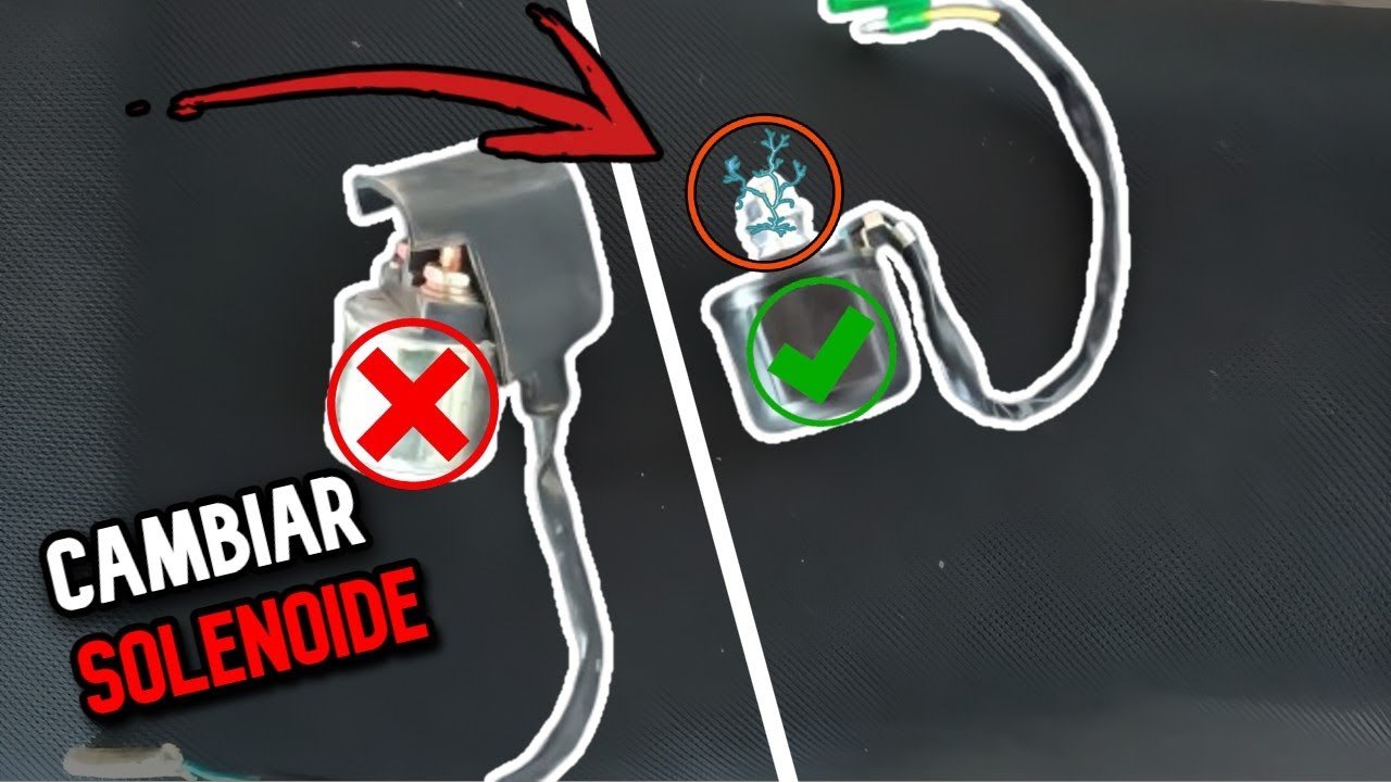 Como CAMBIAR SOLENOIDE de tu MOTOCICLETA