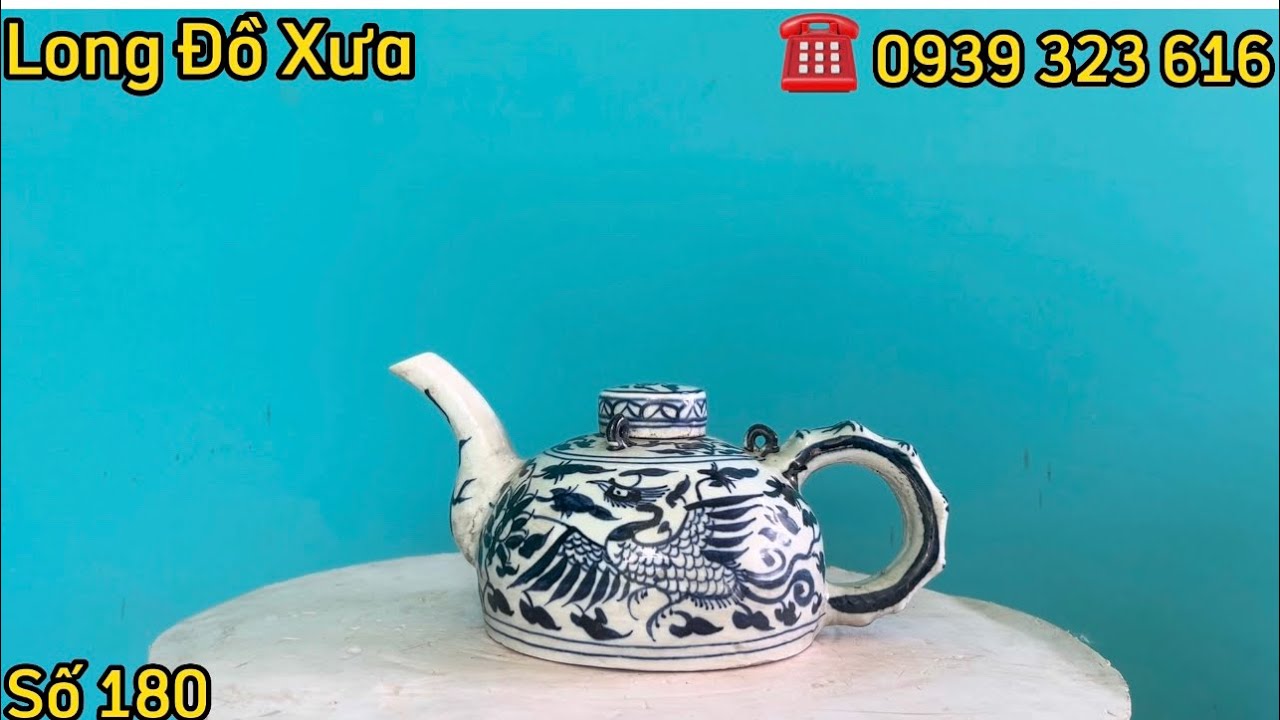🌹🌹 Ấm Phượng Gốm Tàu + Chung Tàu Đông Thanh + Ngọc Bội Đá Ngọc + Ngày 11/3/2026