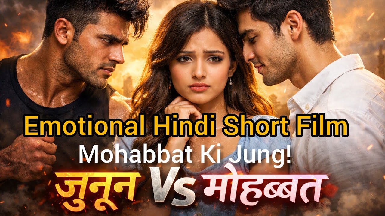 Junoon Vs Mohabbat | Love Triangle Drama | Emotional Hindi Short Film