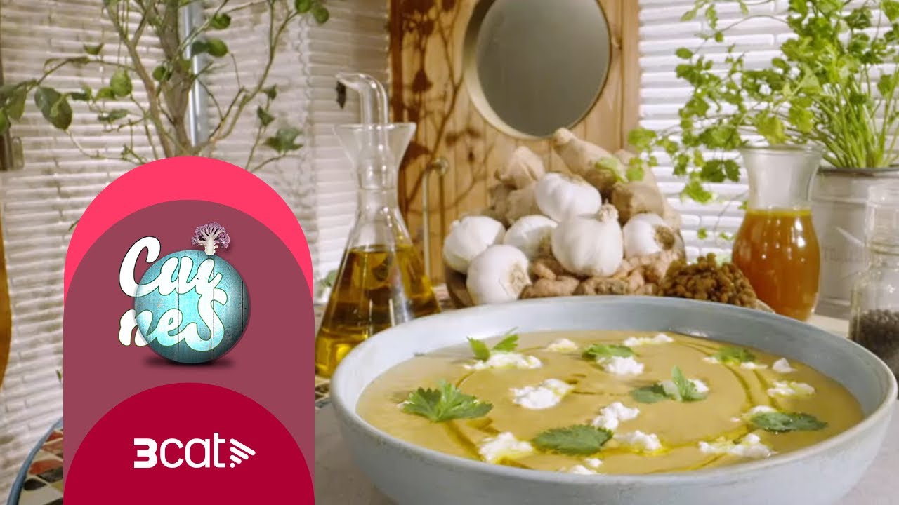 Crema de llenties amb mató | Cuines