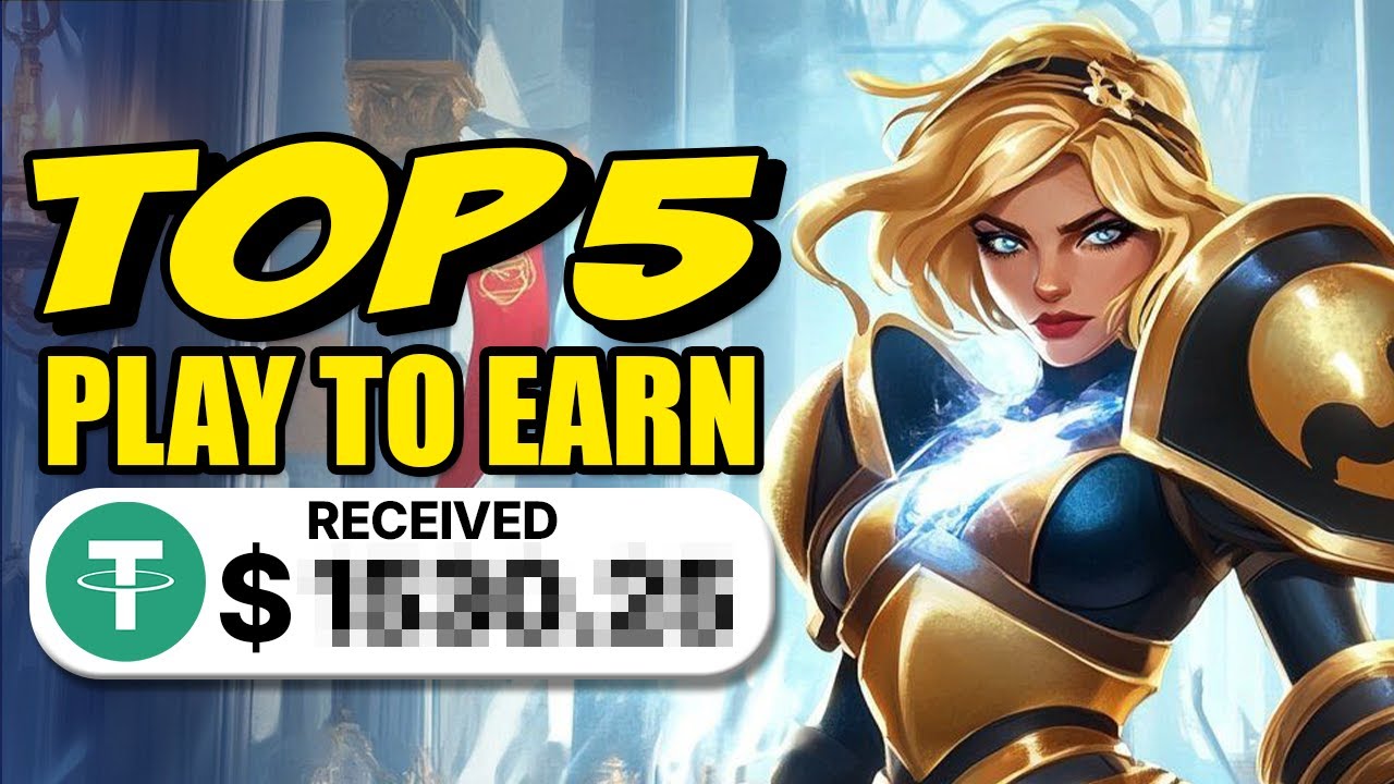 🤑 НАГРАДЫ просто за ИГРУ?! Топ-5 игр Play-to-Earn прямо сейчас, май 2025