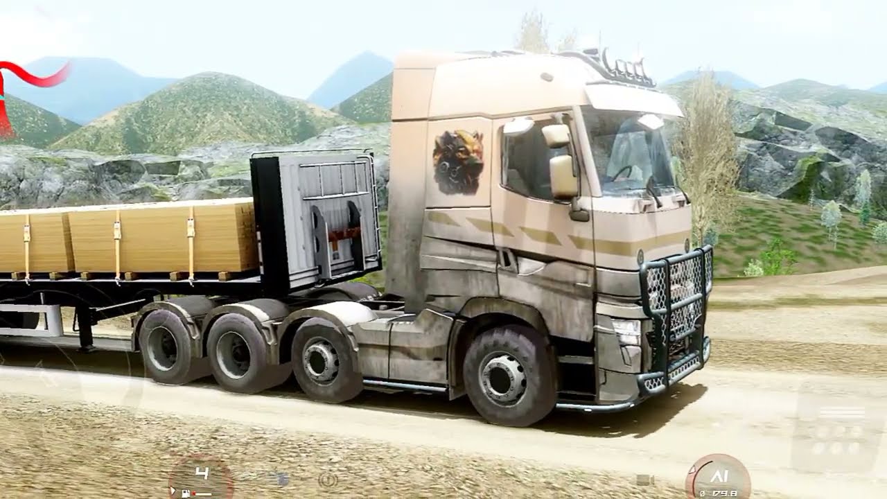 Truckers europe 3 | heavy cargo transport off road | #offroad #ETS2 #TOE3 #trending #video 