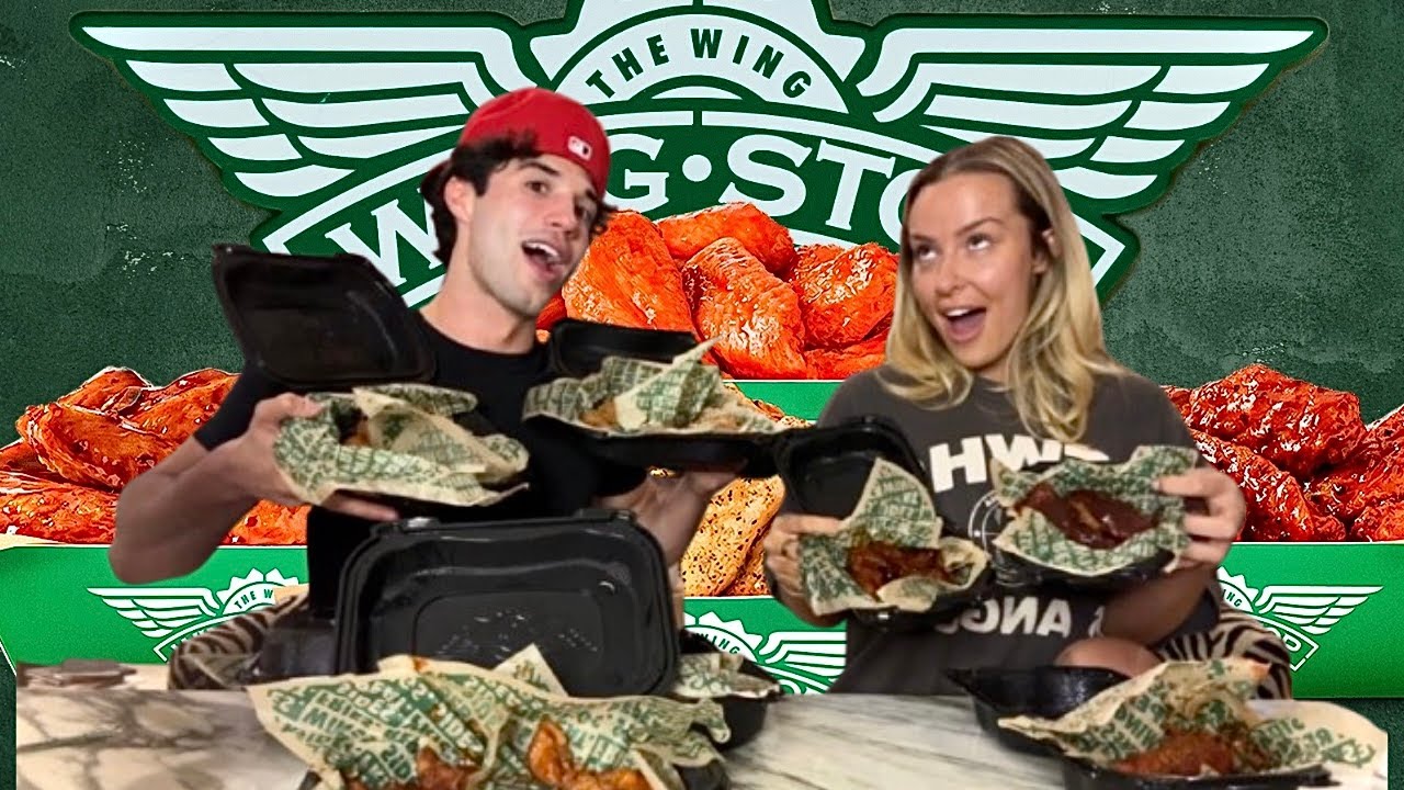 trying EVERY wingstop flavor w/ Tana Mongeau (we gardened)