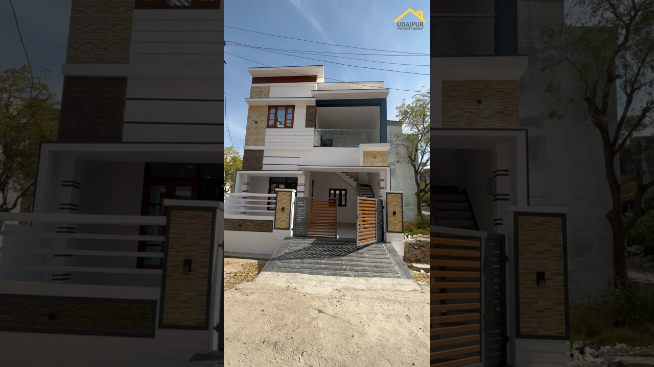 3BHK Luxurious Kothi For Sale In Udaipur | 22x55 Modern House Design With Premium Interior