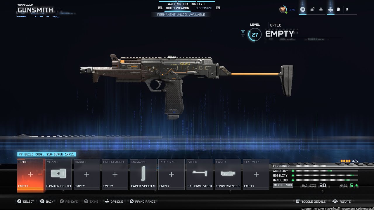 CoD BO7 Black Ops 7 & Warzone - Blueprint - SMG - Kogot-7 - Shockwave - Weapon Inspect 