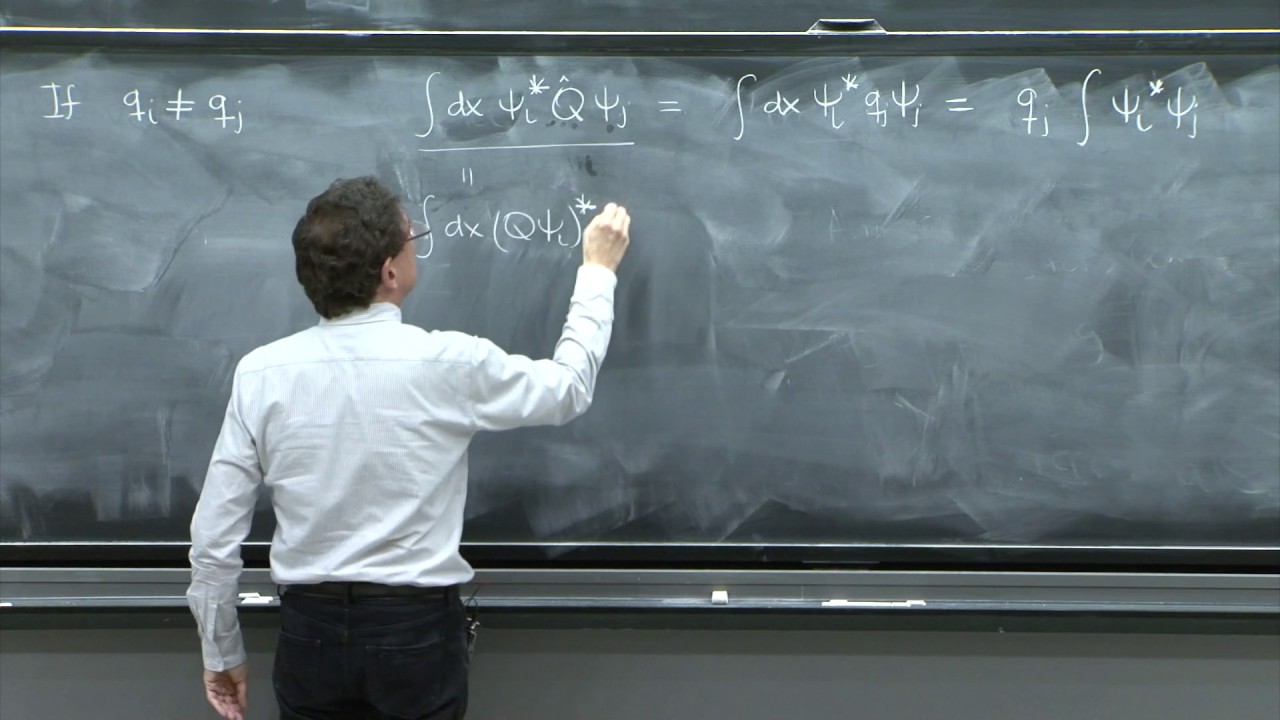Eigenfunctions of a Hermitian operator