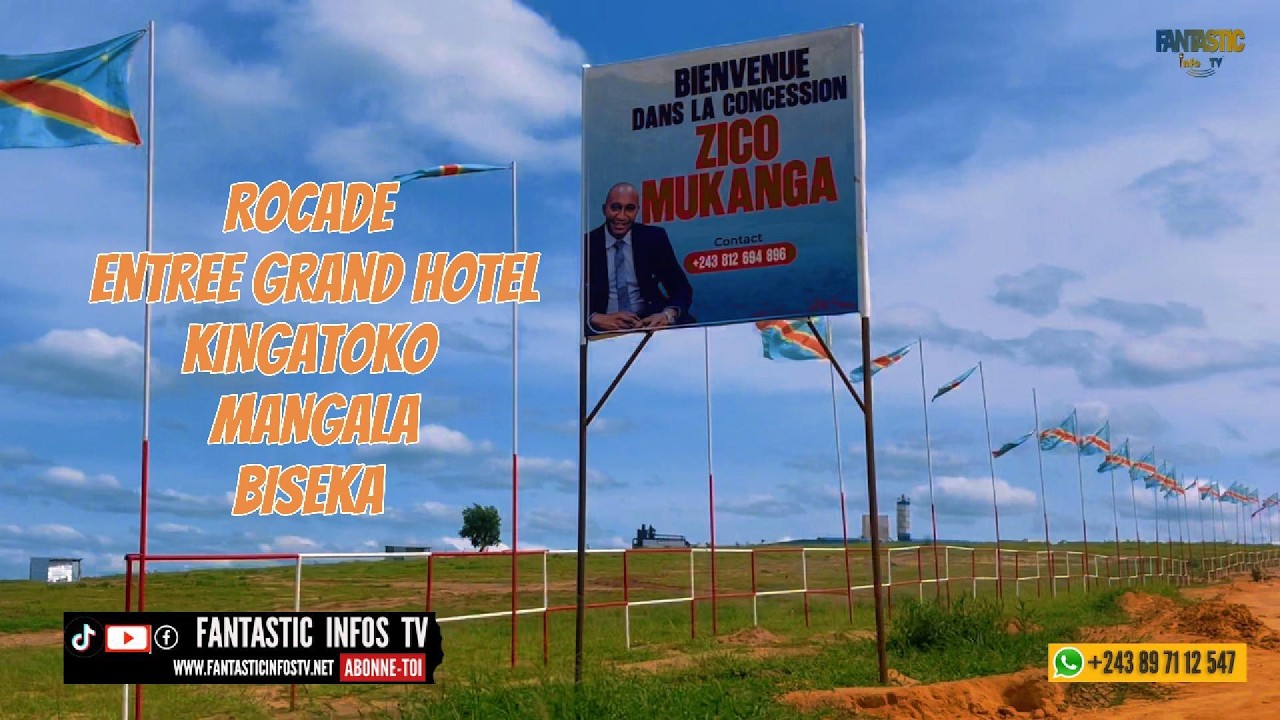 ROCADE DE L'ENTREE DE GD HOTELMITENDI AU VILLAGE BISEKA ( MONT NGAFULA)