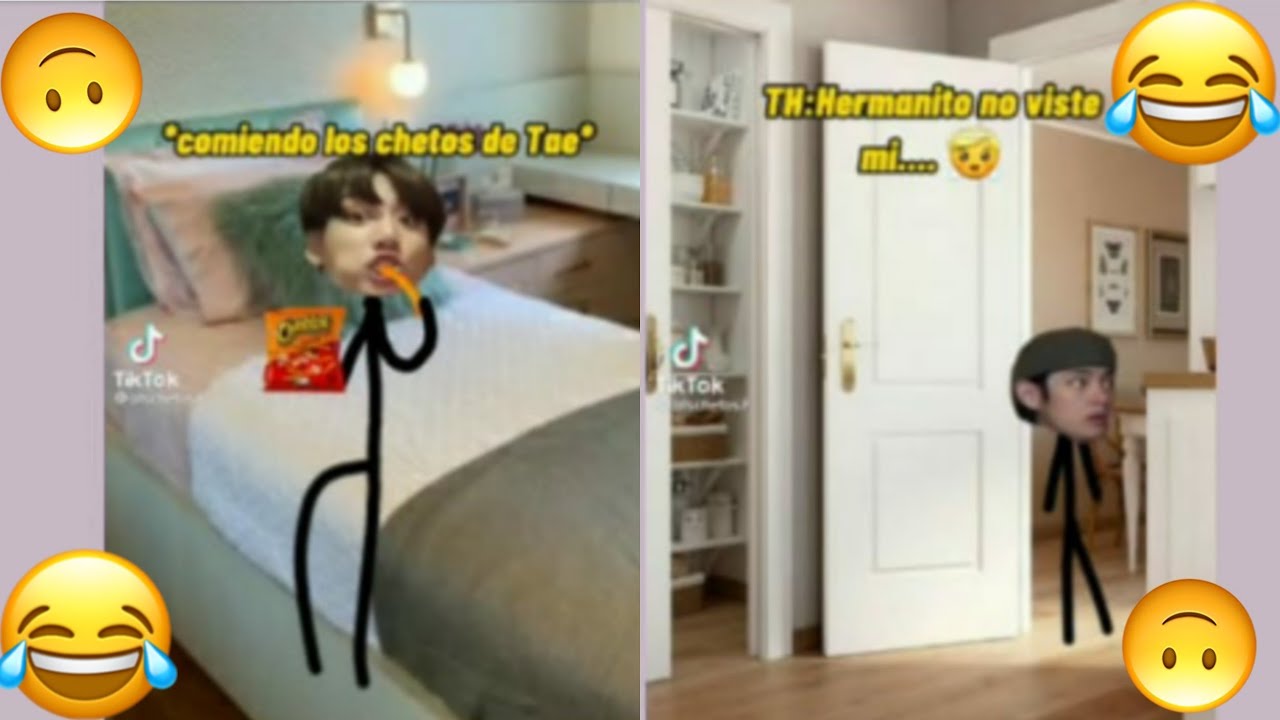 💜 MEMES DE BTS #240 😂 IMPOSIBLE NO REIR 🤣 VERSI&Oacute;N TIK TOK 💜