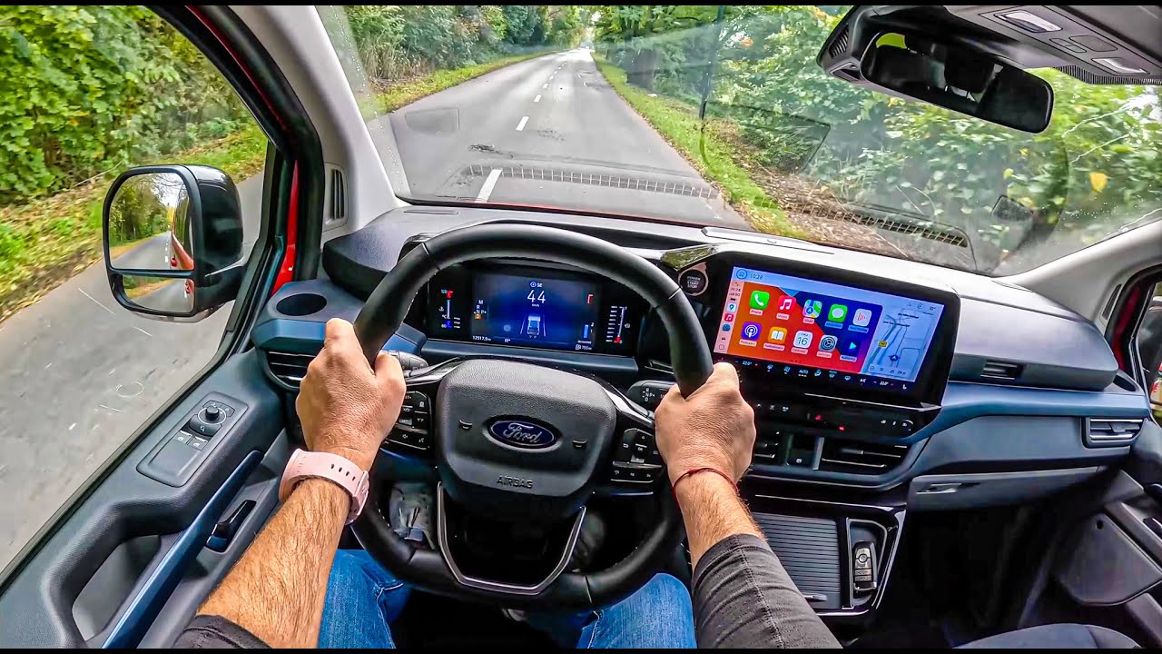 NEW Ford Tourneo Custom | 2.0 EcoBlue 170 HP | POV Test Drive