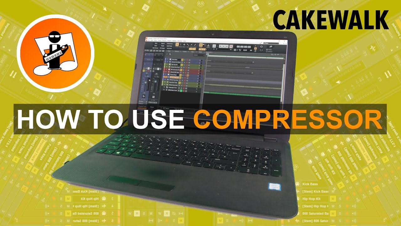 How to use the compressor in cakewalk