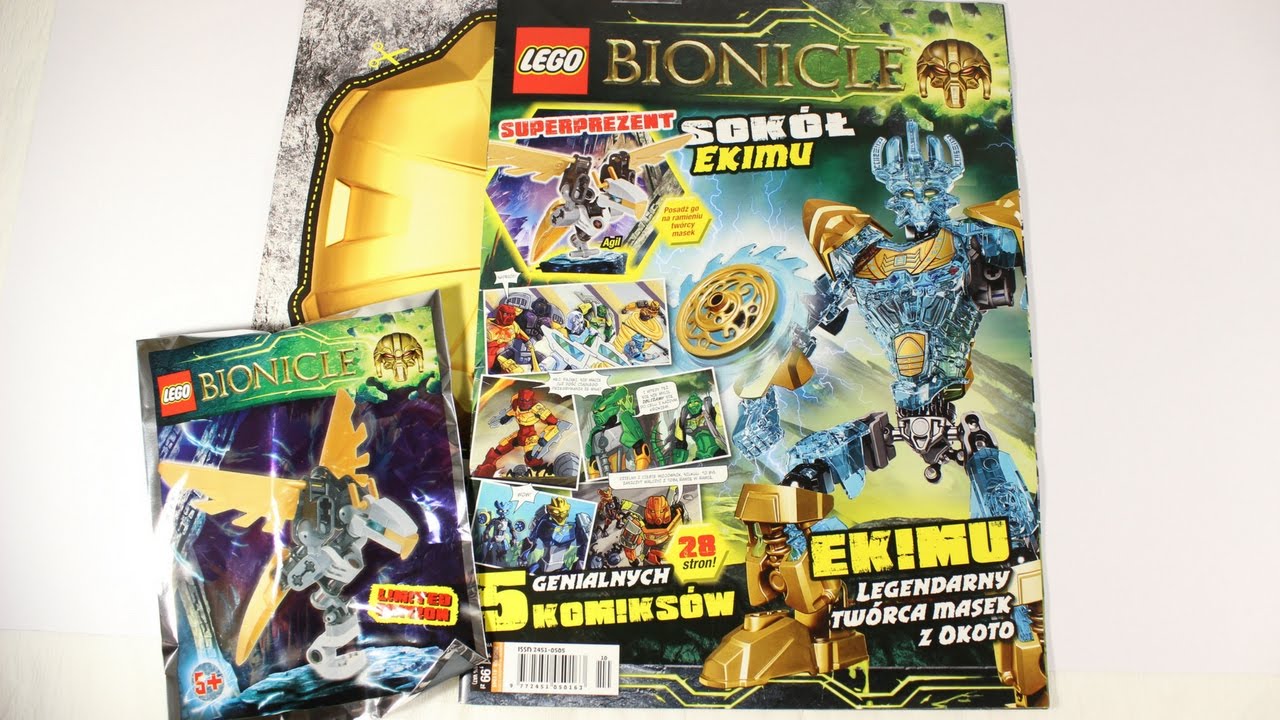 Bionicle Magazine Issue 2 (2016) Review + Agil Build + Bionicle Giveaway Preview