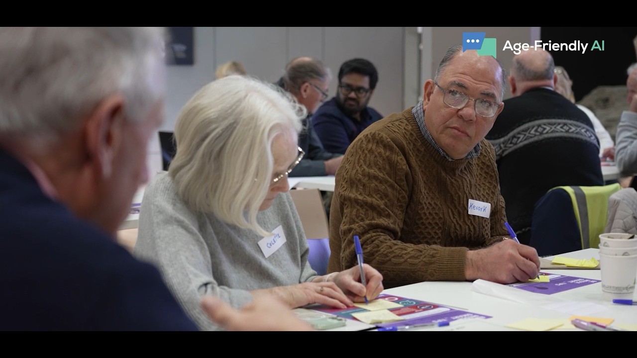Reactions from partcipants of our Age-Friendly AI Workshops