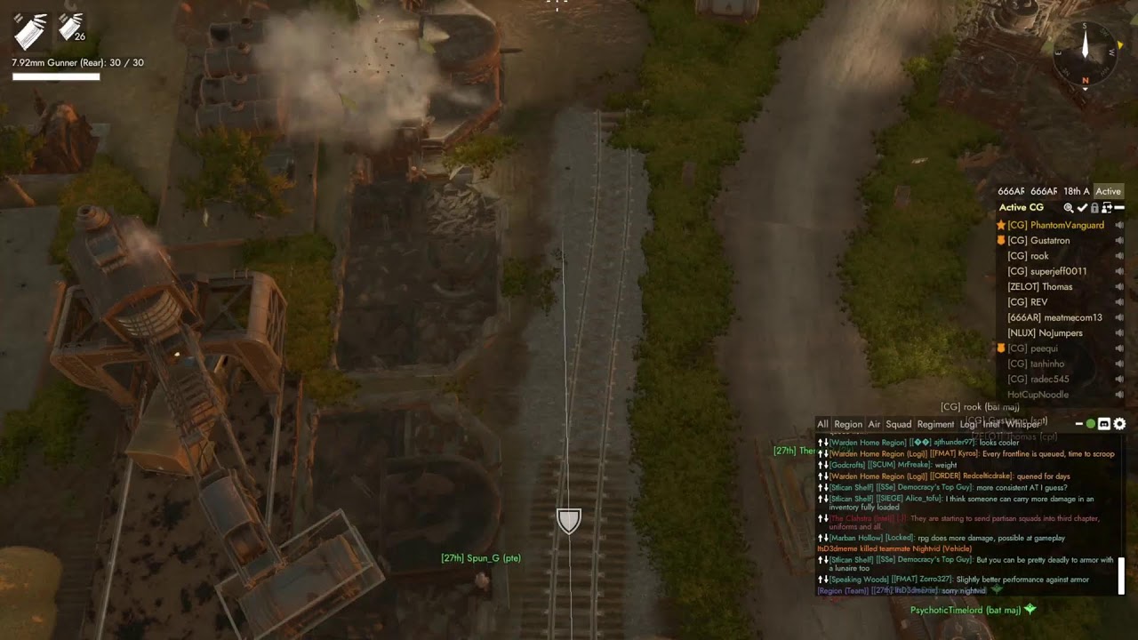The great warden counter offensive/Foxhole