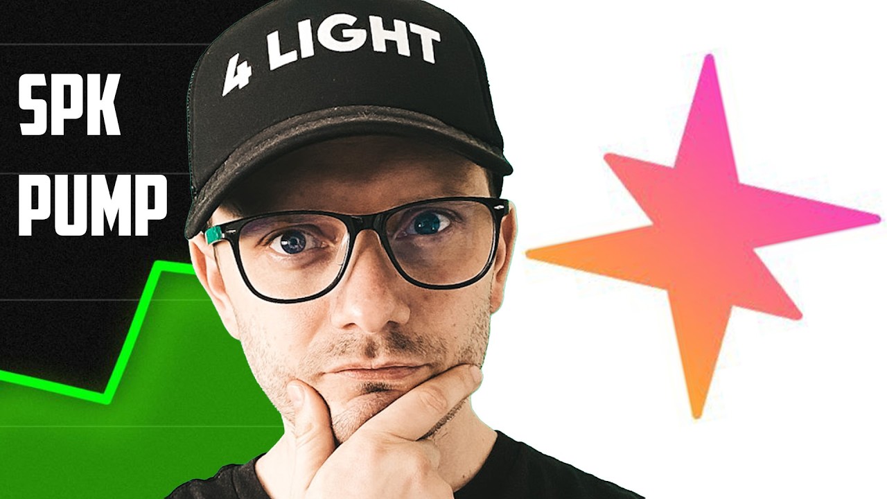 Анализ цены акций SPK. Акции Spark растут, в то время как Aave испытывает трудности.