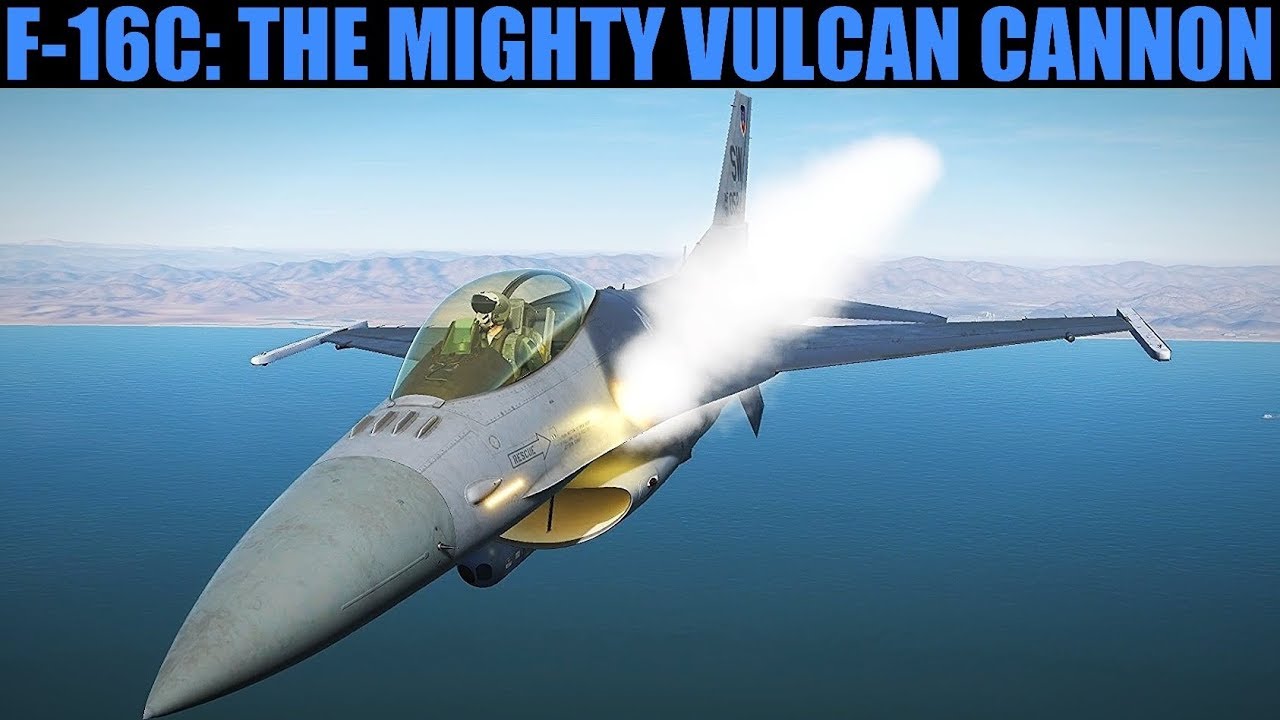 F-16C Viper: Gun Strafing With Laser Ranging Tutorial | DCS WORLD