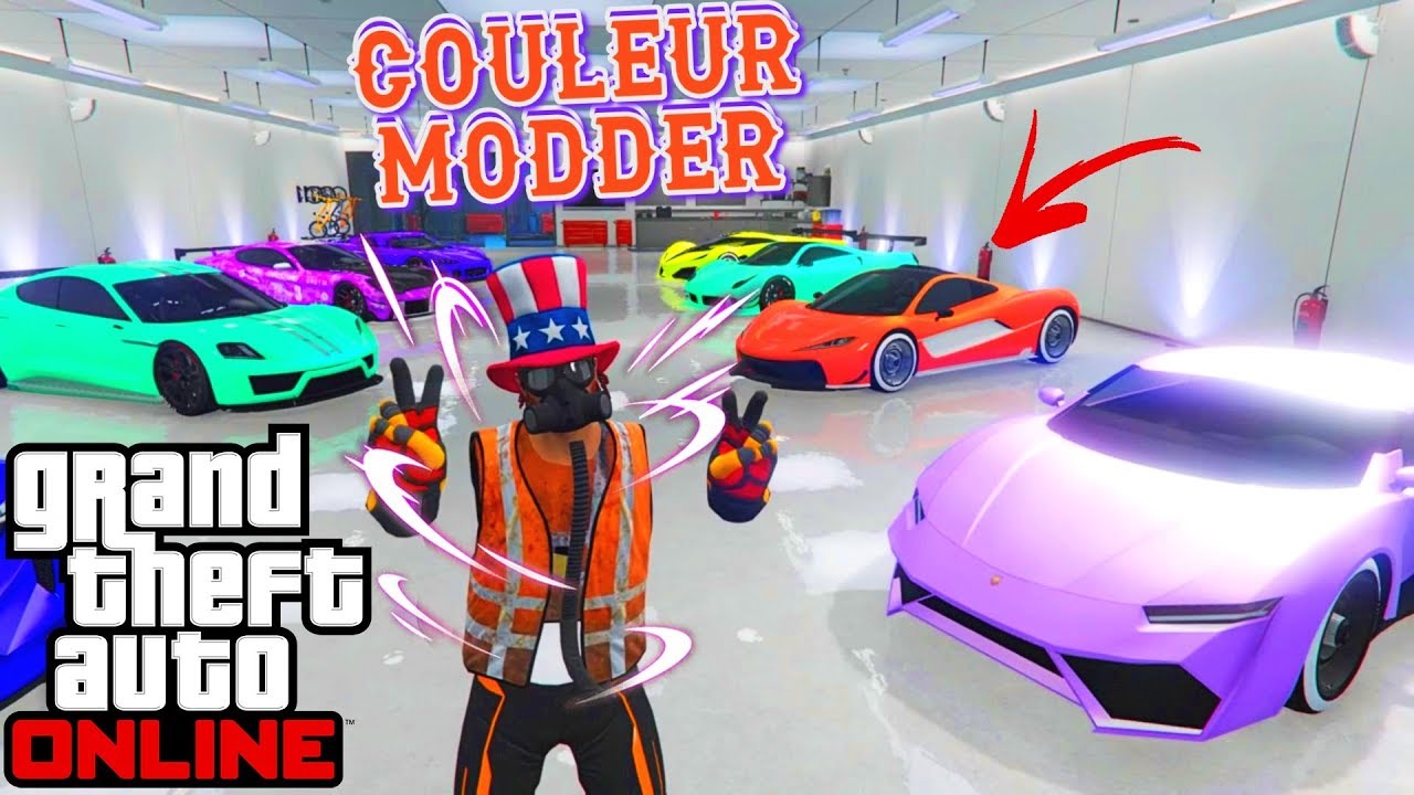 TOP 8 des plus BELLE COULEUR DE CREW GTA Online