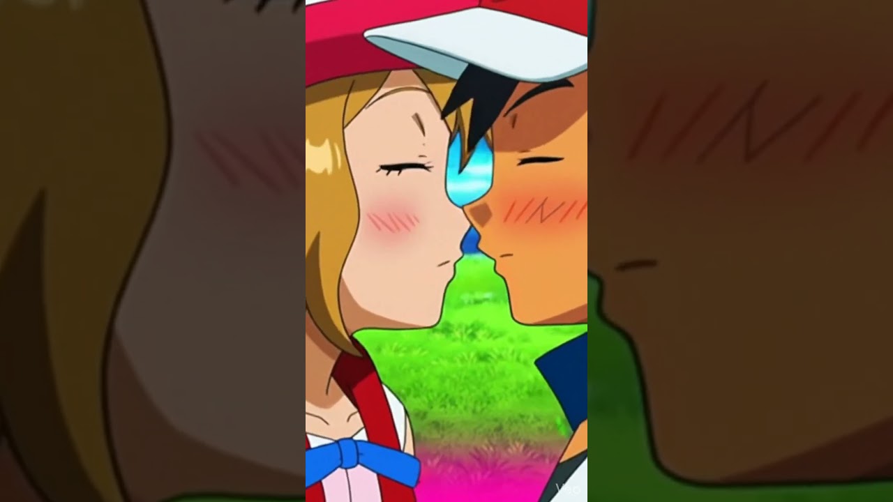ash and Serena kisses of true love