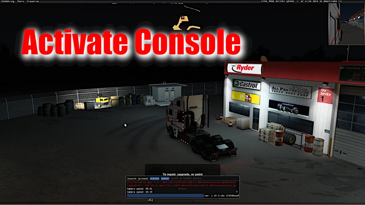 How to Activate Console - American Truck Sim and Euro Truck Simulator 2