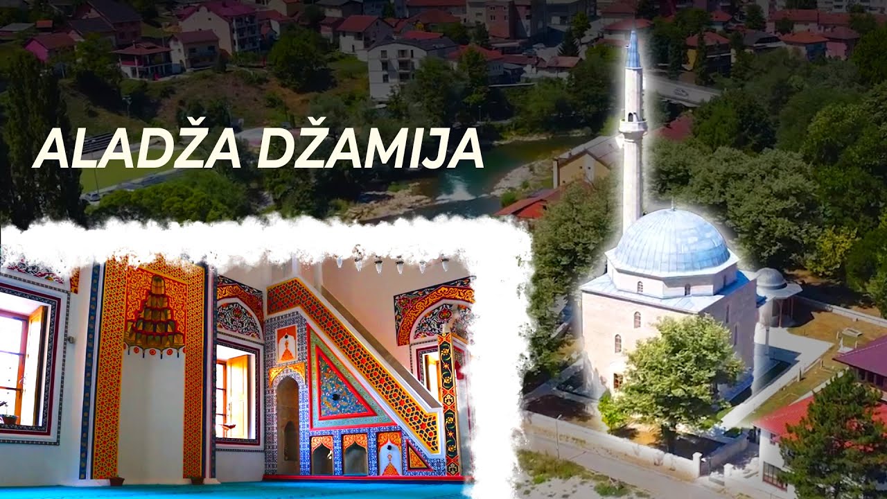 Aladža džamija u Foči 2025 | Snimci iz zraka i iznutra