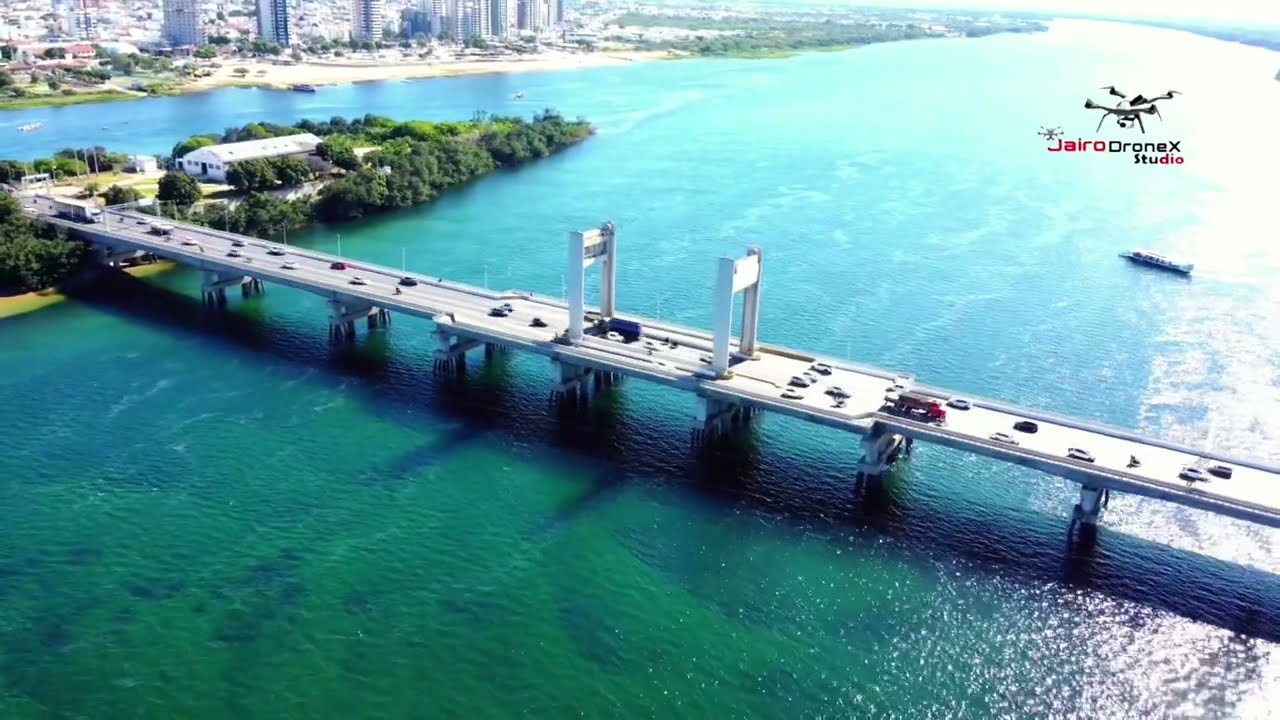 Você já viu a ponte desse ângulo ? Ponte de Petrolina e Juazeiro (drone)
