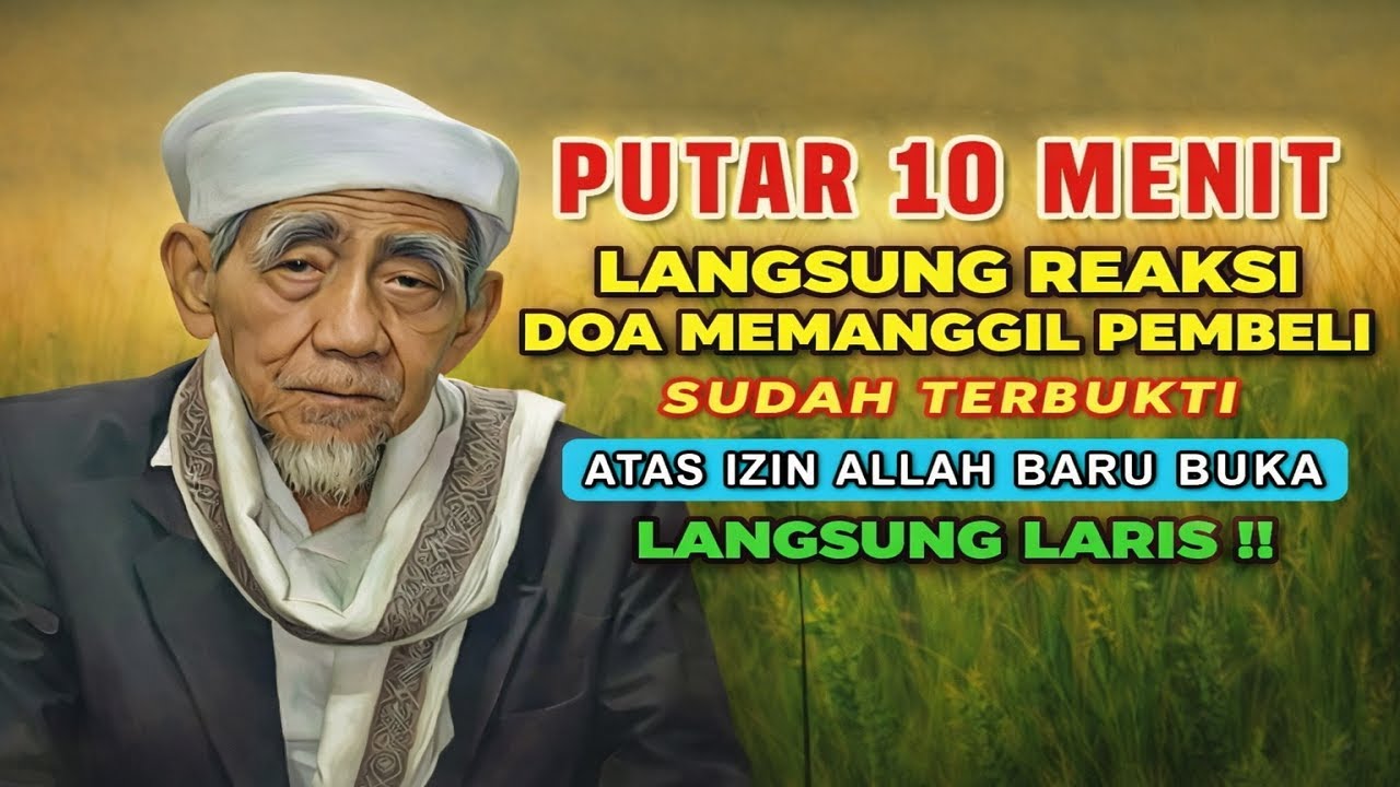 PUTAR 10 MENIT DOA PELARIS DAGANGAN INI LANGSUNG REAKSI, PEMBELI BERDATANGAN DAGANGAN LANGSUNG LUDES