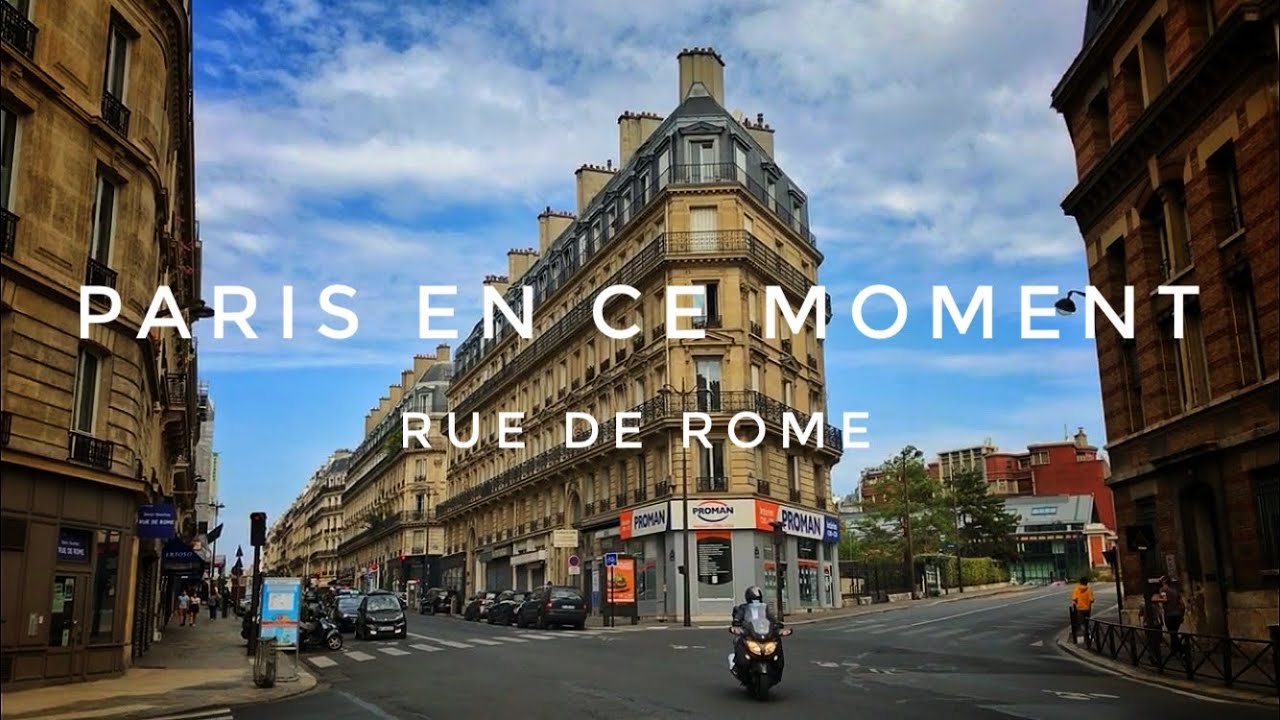🇫🇷 WALK IN PARIS ( RUE DE ROME ) 25/09/2020 PARIS 4K