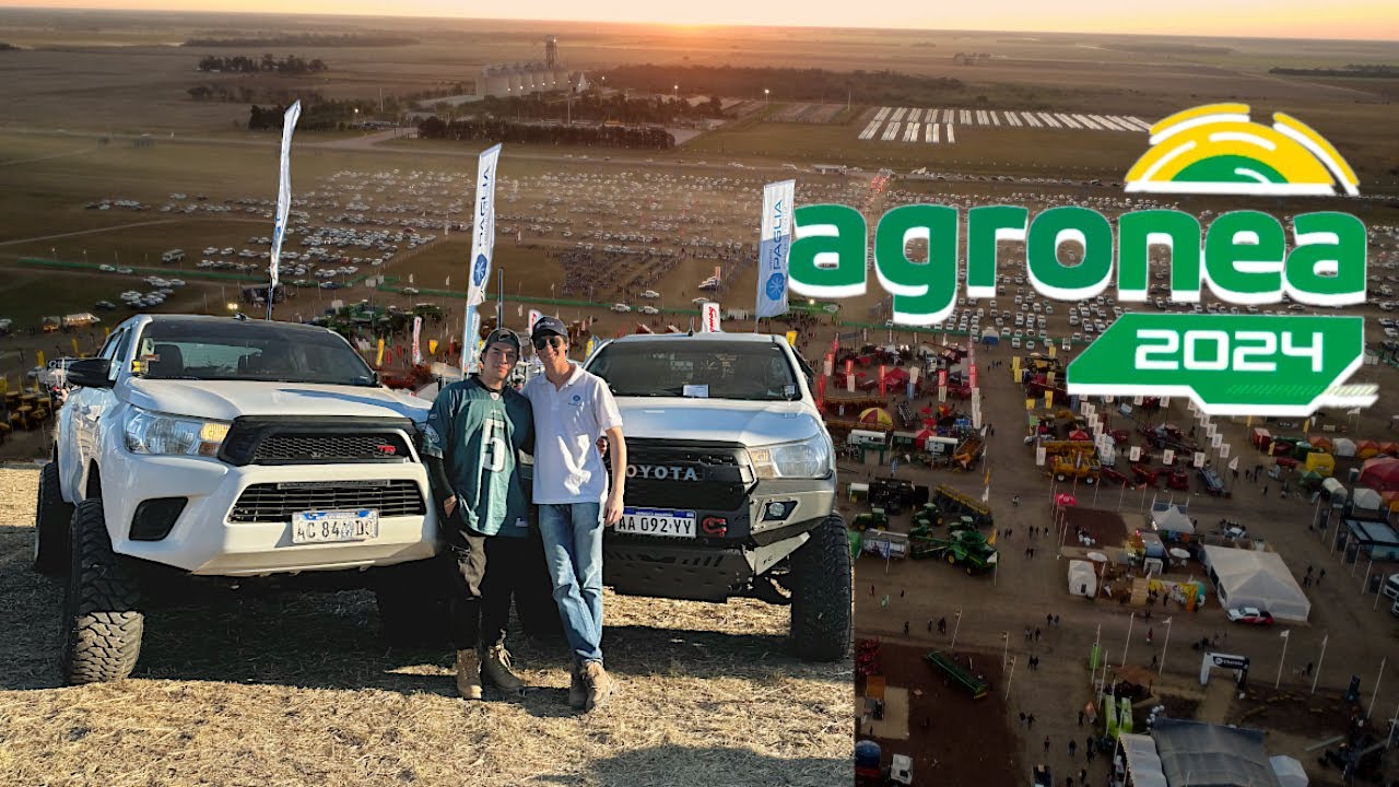 EXHIBIENDO nuestras TOYOTAS HILUX en AGRONEA 🤯🤯| MAXI MERHELL