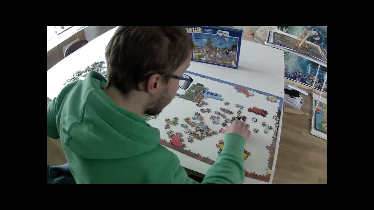 Cartoon puzzel Renesse
