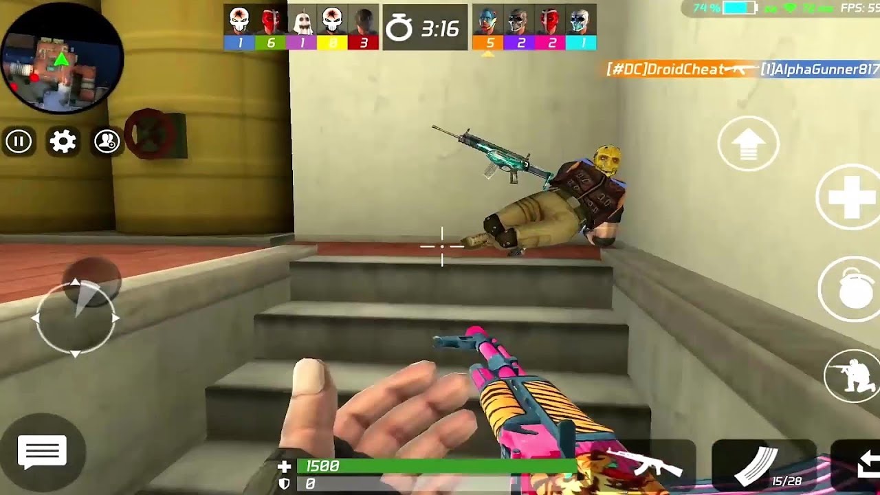 MaskGun Multiplayer FPS - Free Shooting Game Android Gameplay #2