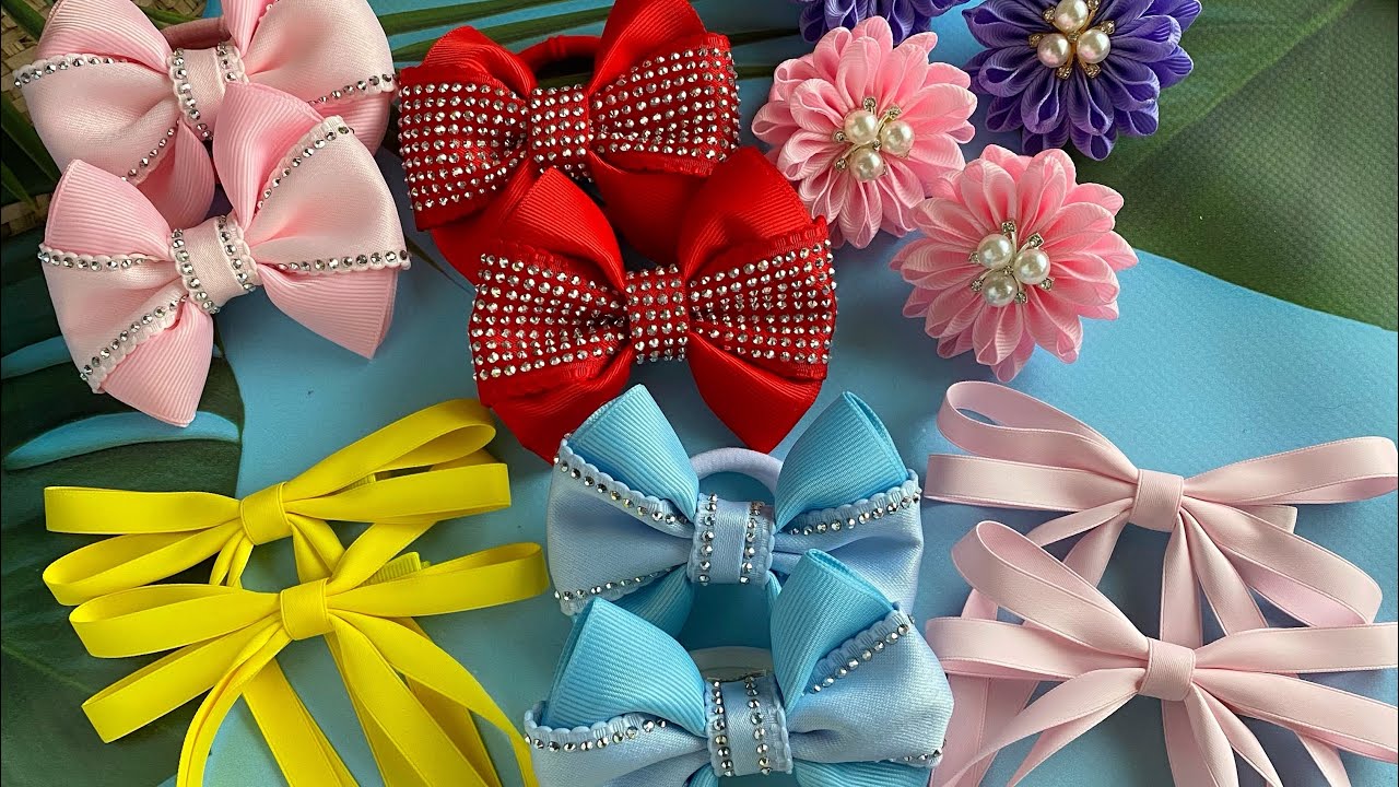 Робим цікавий набір бантиків🤗🎀