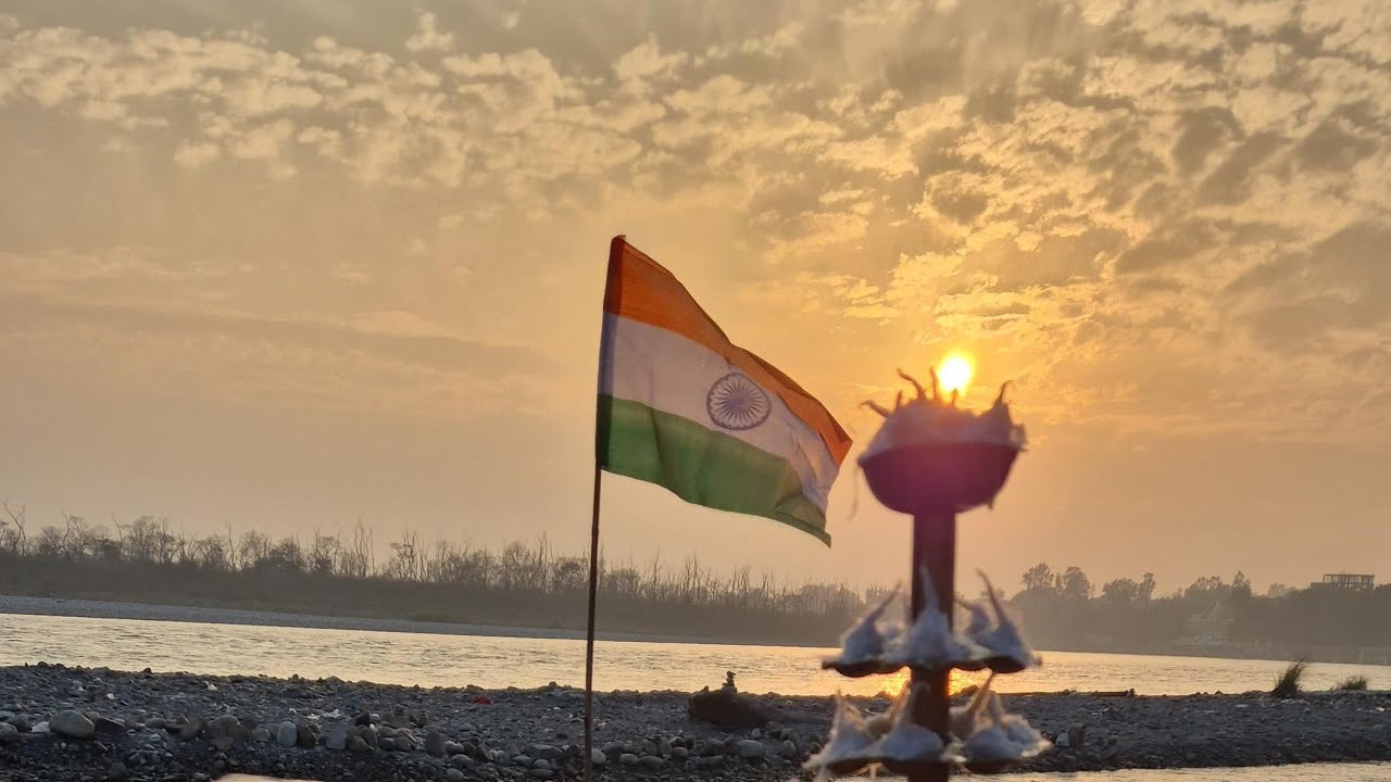 🙏 🔥Live Ganga Aarti Triveni Ghat Rishikesh🔥🙏27-Jan-2025🔥🙏
