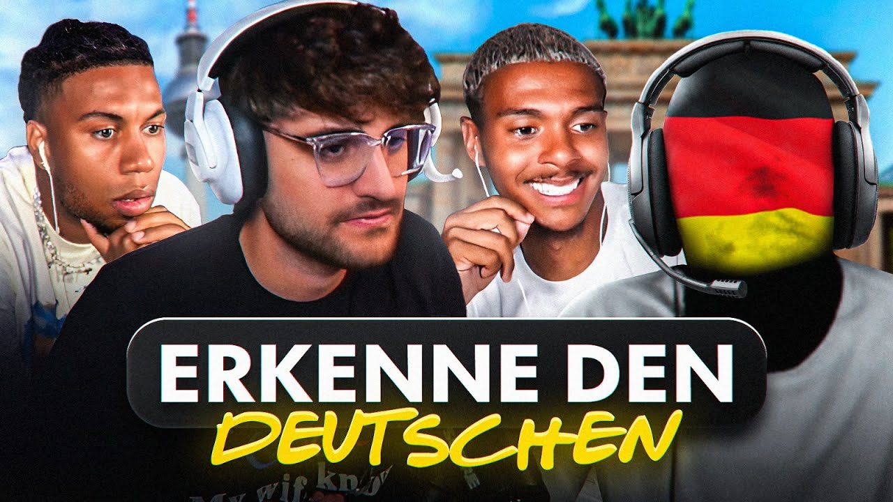ERKENNE DEN DEUTSCHEN!🇩🇪 DIE SCHWIERIGSTE RUNDE BIS JETZT😩 mit Sidney und Willy🔥