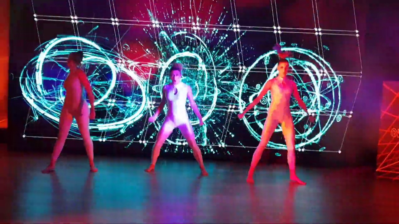 Led lights & dancers, choreography Lidija Iveković - Wanted agency Croatia