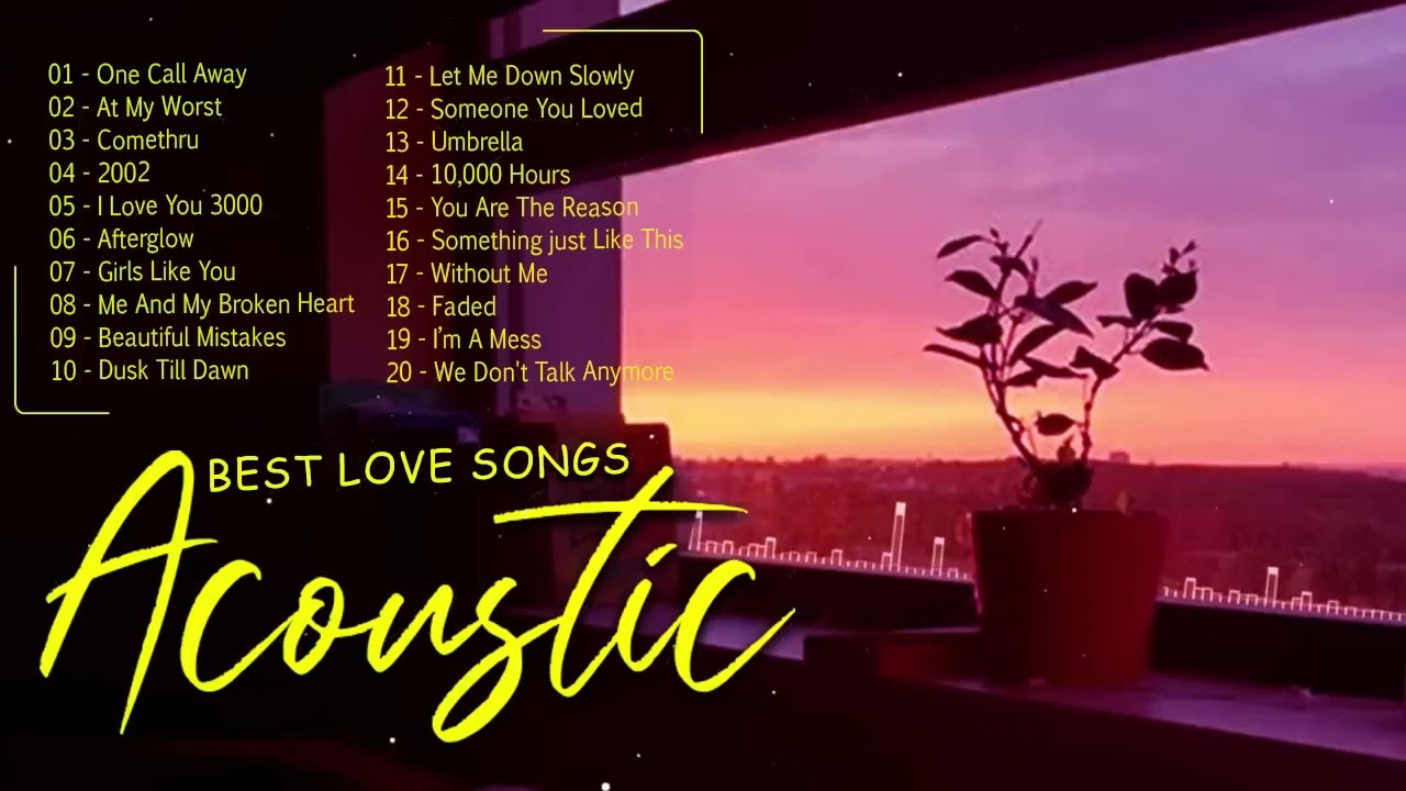 Relaxing English Acoustic Cover Love Songs 2023 | Acoustic Guitar Cover Of Popular Songs Playlist