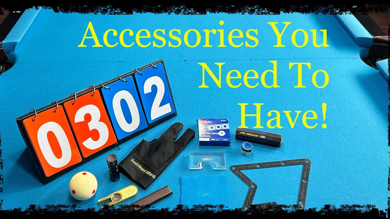 My Picks for Essential Billiard Accessories! | Get Serious About Your Game! | Right Tools to Help