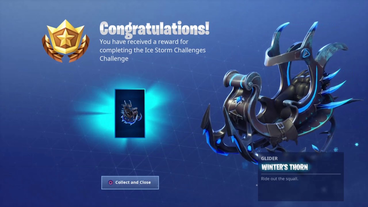 Fortnite Winter's Thorn