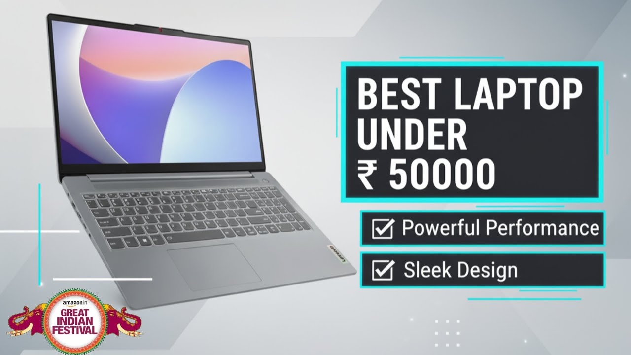 Laptop Offer⚡Best Laptops Under 50000 in 2025⚡ Laptops Under 50000 | Amazon Great Indian Sale 2025 |