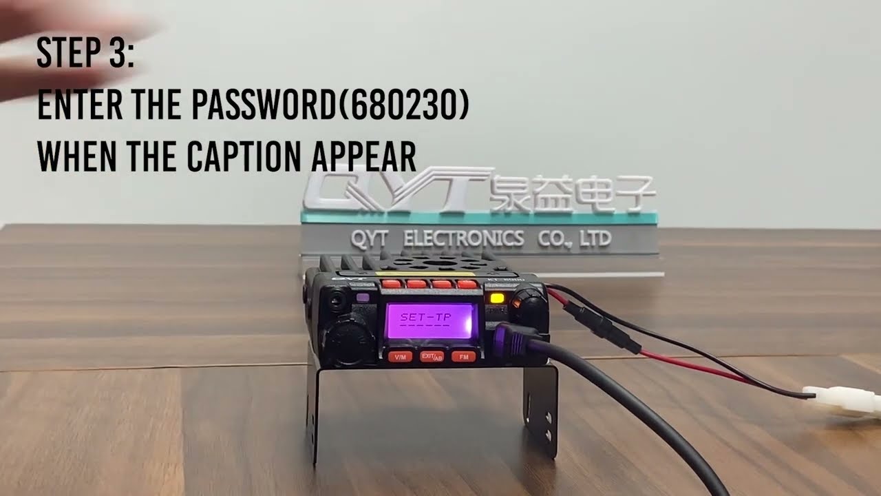 How to turn the QYT KT-8900 GMRS version into a DUAL BAND