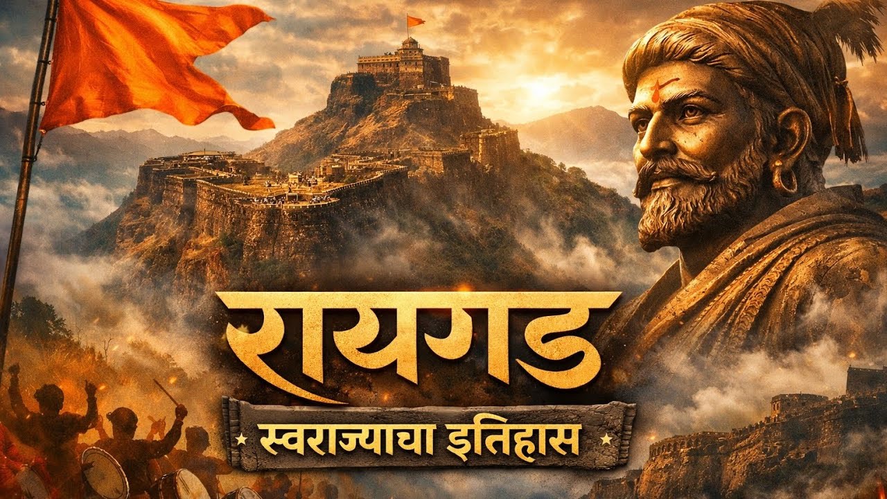 “रायगडाचा सिंहासन 🚩 | स्वराज्याचा इतिहास | Powerful Shivaji Maharaj Song 2026” Raygadhcha Singhasan