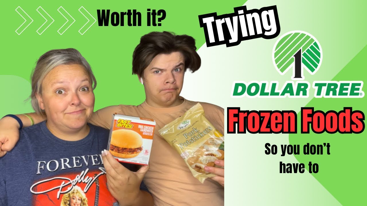 Dollar Tree Frozen Food Taste Test || Worth It Or Not? || Frugal Living