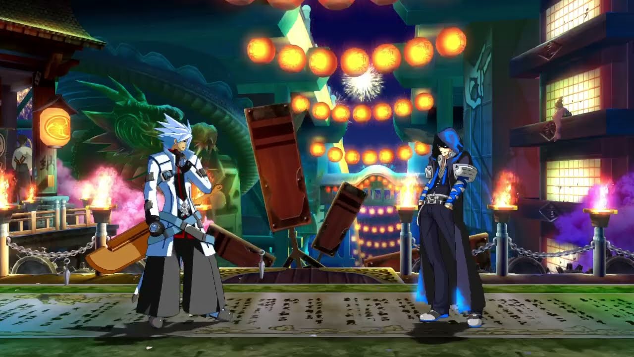 BlazBlue Central Fiction-A sparring matches between friends part 1
