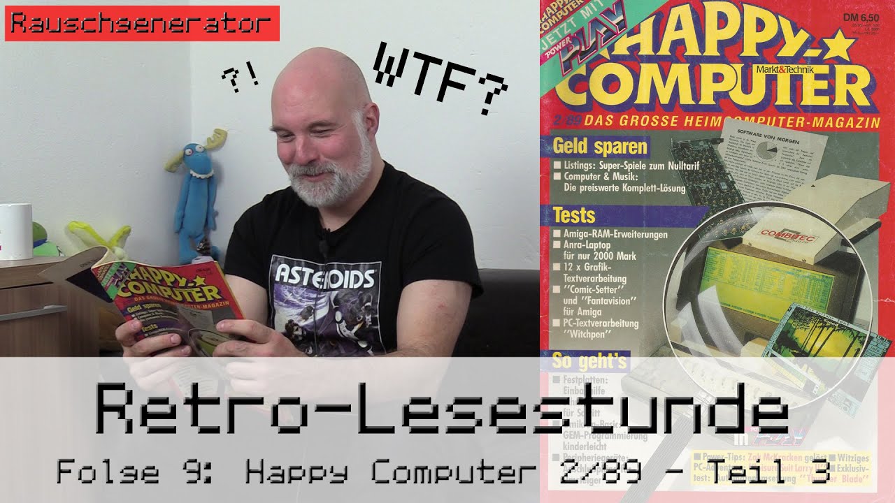 Retro-Lesestunde #9: Happy Computer 2/89 - Teil 3