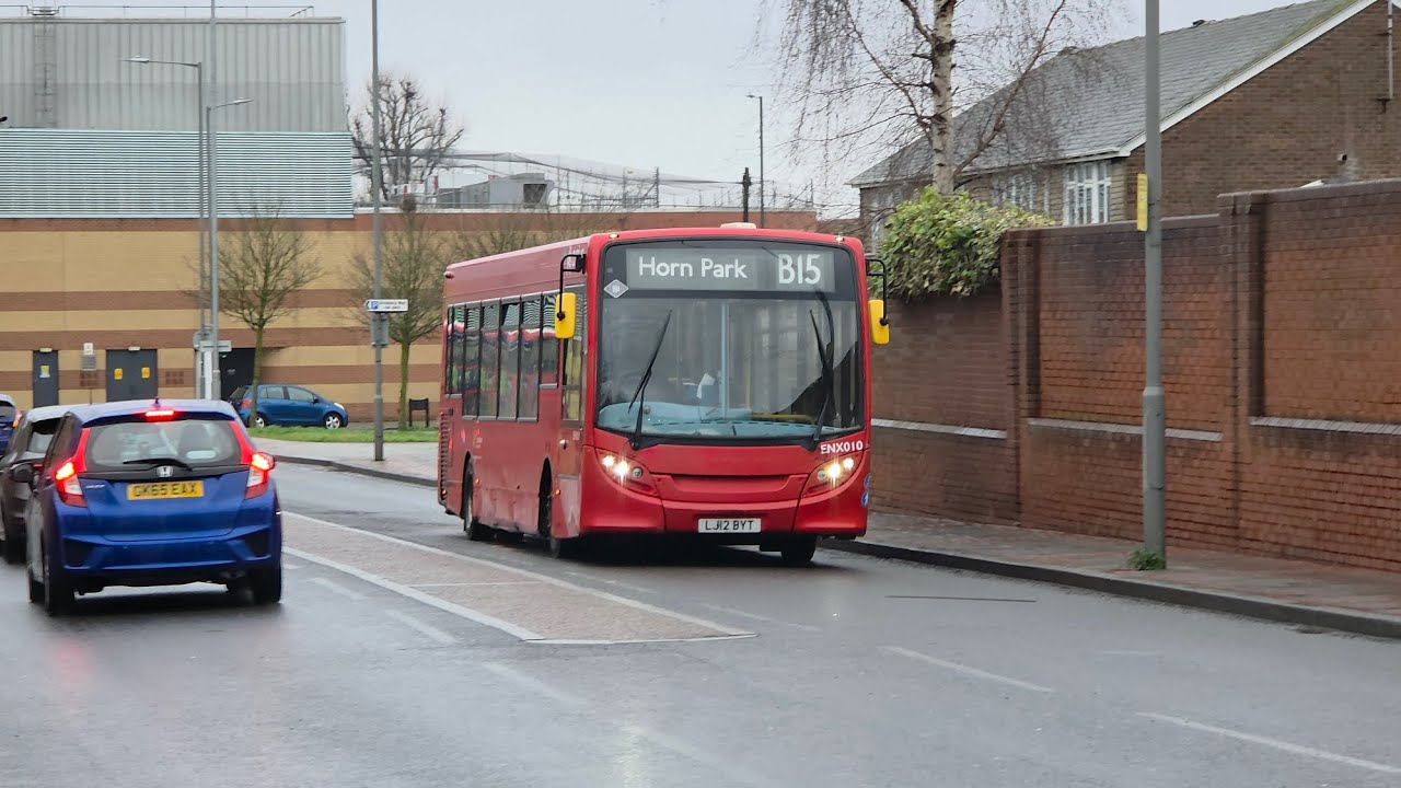 *Last day at arriva* Arriva London ENX10 LJ12BYT route B15