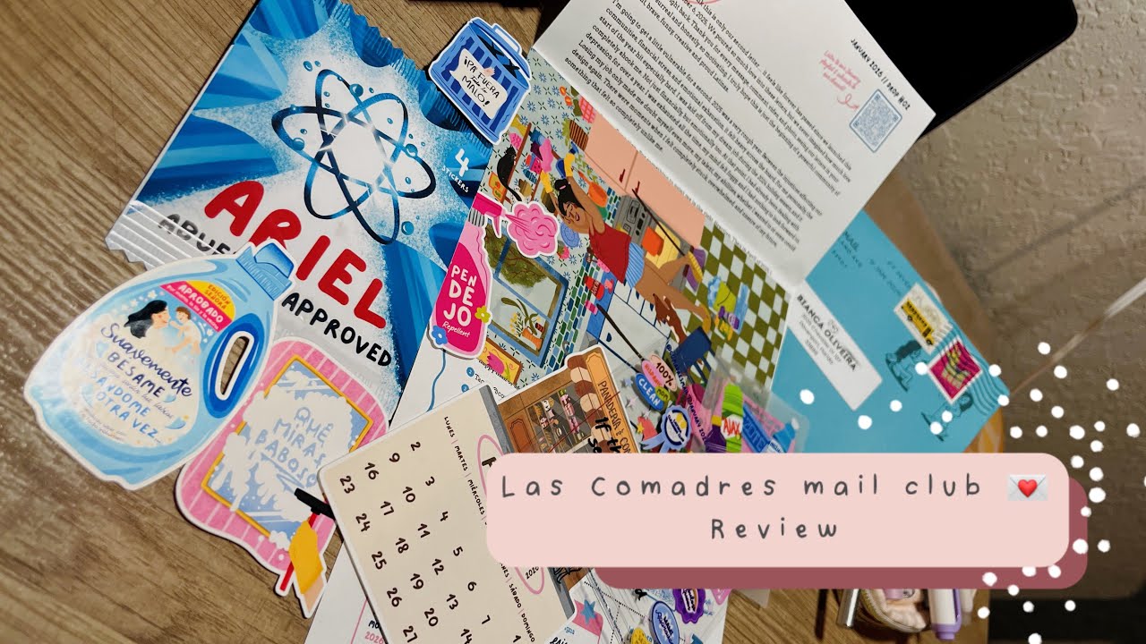 @comadresmail Las Comadres Mail Club - January 2026 - Review 