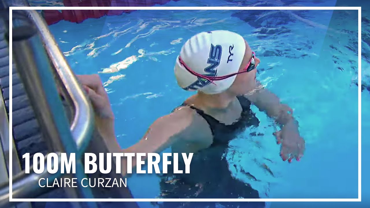 Claire Curzan Breaks 58.00 taking the Women's 100M Butterfly I TRY Pro Swim Series
