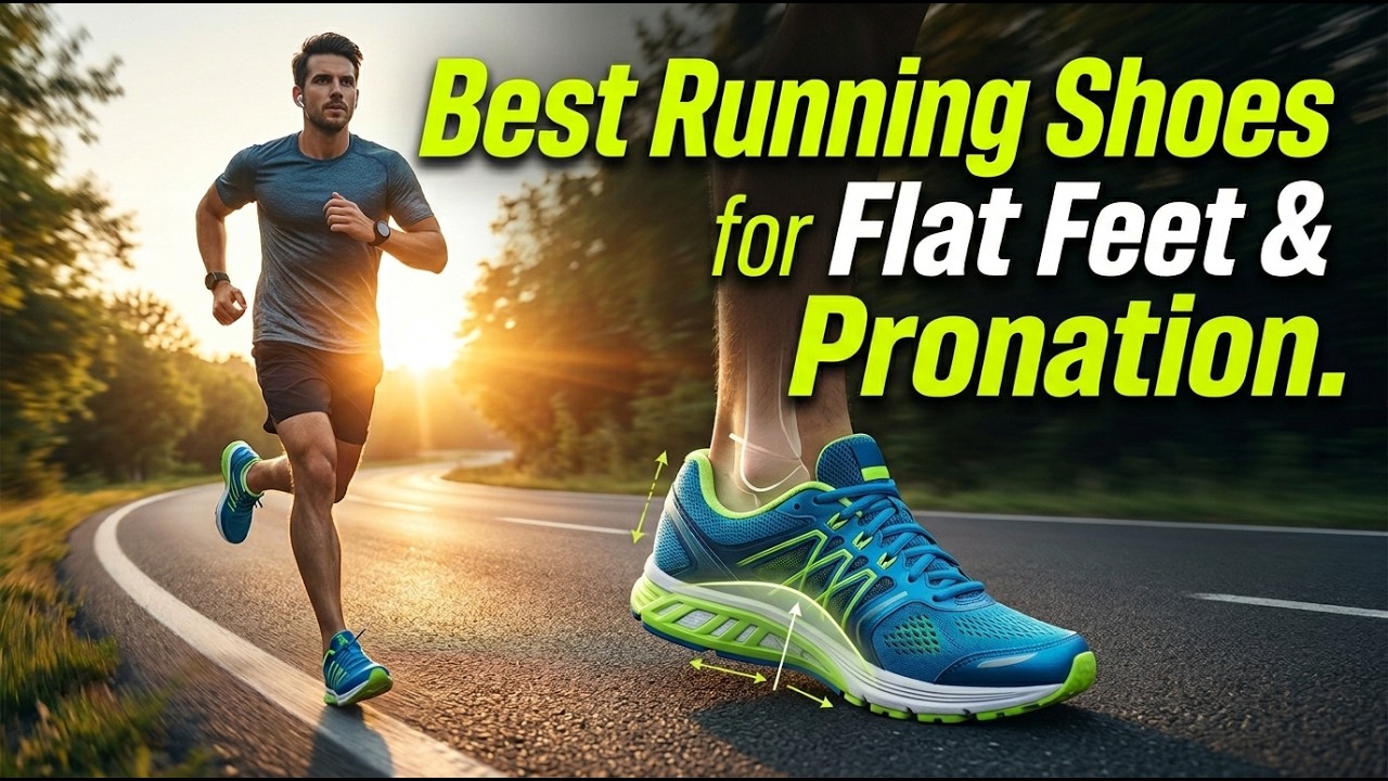 ✅ TOP 5 Best Running Shoes For Pronation And Flat Feet | Best Running Shoes for Flat Feet Reviewed